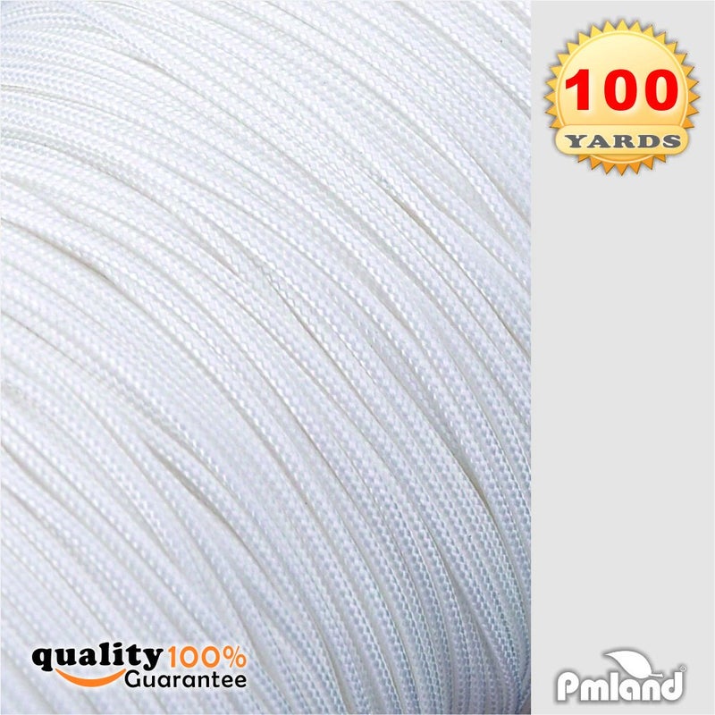 PMLAND 1 X Roll of 100 Yards Lift Shade Cord 1.2 mm - White - Image 3